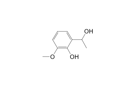 2-(1-hydroxyethyl)-6-methoxyphenol