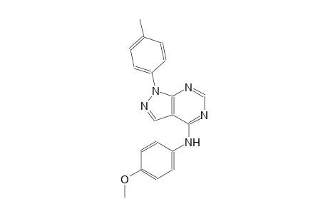 N-(4-methoxyphenyl)-1-(4-methylphenyl)-1H-pyrazolo[3,4-d]pyrimidin-4-amine