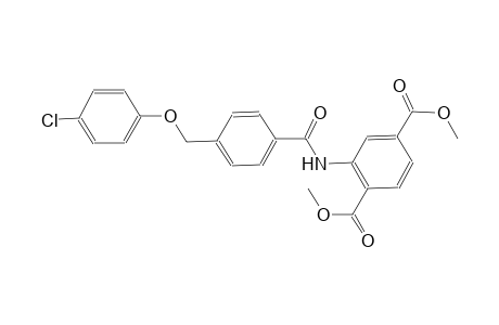 dimethyl 2-({4-[(4-chlorophenoxy)methyl]benzoyl}amino)terephthalate