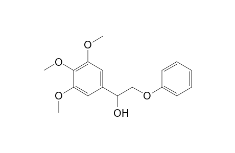 2-Phenoxy-1-(3,4,5-trimethoxyphenyl)ethanol
