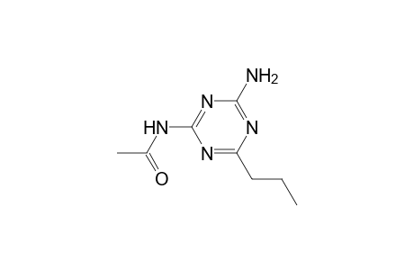 2-Acetylamino-4-amino-6-propyl-1,3,5-triazine