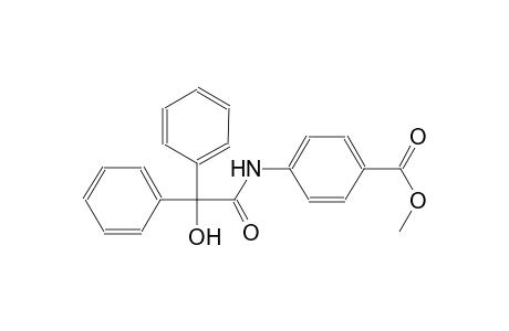 methyl 4-{[hydroxy(diphenyl)acetyl]amino}benzoate