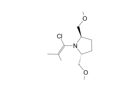 N-[1'-Chloro-2-methyl-2'-propen-1'-yl]-2,5-bis(methoxymethyl)pyrrolidine