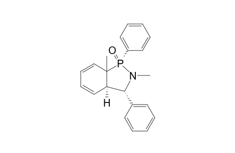 TRANS-(1SR,3SR,4RS,9SR)-2,3,4,9-TETRAHYDRO-N-METHYL-9-METHYL-3-PHENYLBENZO-[D]-2-AZA-1-LAMBDA(5)-PHOSPHOLE-1-OXIDE