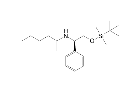 N-[(1R)-2-t-butyldimethylsilyloxy-1-phenylethyl]N-[(1-methylpentyl]amine