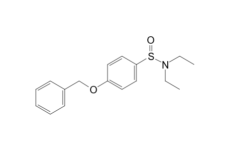 4-benzyloxy-N,N-diethyl-benzenesulfinamide