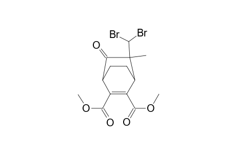 Dimethyl exo-6-(dibromomethyl)-endo-6-methyl-5-oxobicyclo[2.2.2]-oct-2-ene-2,3-dicarboxylate