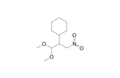 2-Cyclohexyl-1,1-dimethoxy-3-nitropropane