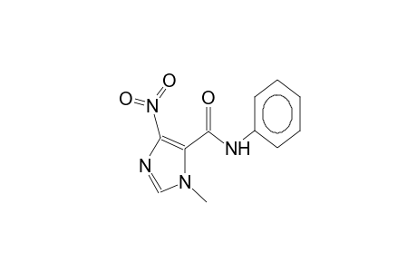 1-methyl-4-nitroimidazole-5-carboxylic acid N-phenylamide