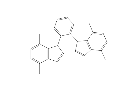 1,2-bis(4,7-dimethyl-1-indenyl)benzene