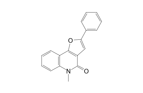 5-Methyl-2-phenyl-4-furo[3,2-c]quinolinone