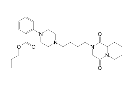 2-[4-[4-(ORTHO-(PROPOXYCARBONYL)-PHENYL)-PIPERAZIN-1-YL]-BUTYL]-1,4-DIOXOPERHYDRO-PYRIDO-[1,2-A]-PYRAZINE