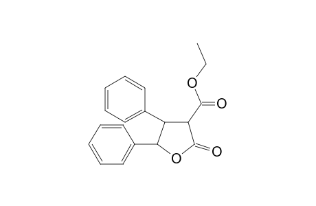 Ethyl 2-oxo-4,5-diphenyltetrahydro-3-furancarboxylate