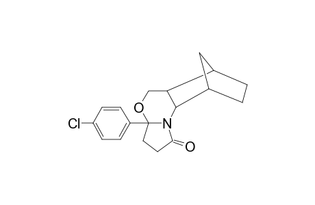 DIENDO-3A-(4-CHLOROPHENYL)-6,9-METHANO-1,2,3,3A,5A,6,7,8,9-DECAHYDROPYRROLO-[1,2-A]-[3,1]-BENZOXAZIN-1-ONE