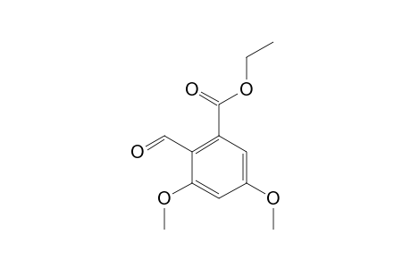 ETHYL-2-FORMYL-3,5-DIMETHOXYBENZOATE