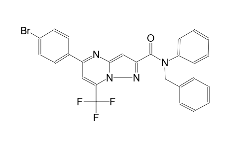 N-benzyl-5-(4-bromophenyl)-N-phenyl-7-(trifluoromethyl)pyrazolo[1,5-a]pyrimidine-2-carboxamide