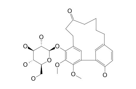NEOMYRICANONE-5-O-BETA-D-GLUCOPYRANOSIDE