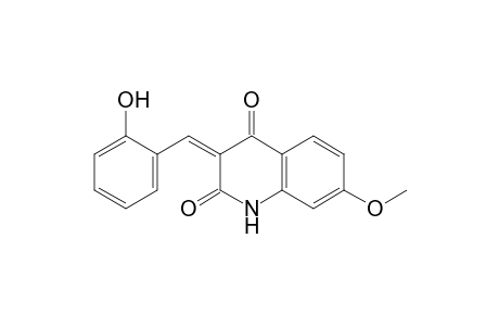 (Z)-3-(2-Hydroxybenzylidene)-7-methoxyquinolin-2,4(1H,3H)-dione