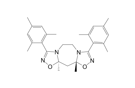 10aH-Bis[1,2,4]oxadiazolo[4,5-d:5',4'-g][1,4]diazepine, 5,6,11,11a-tetrahydro-10a,11a-dimethyl-3,8-bis(2,4,6-trimethylphenyl)-, trans-