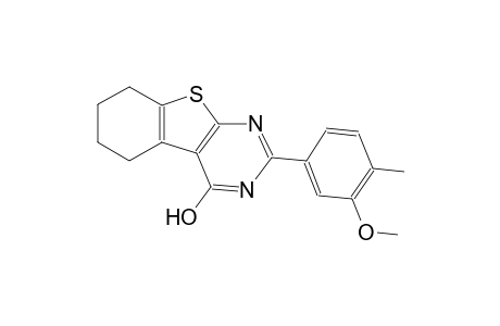 benzo[4,5]thieno[2,3-d]pyrimidin-4-ol, 5,6,7,8-tetrahydro-2-(3-methoxy-4-methylphenyl)-