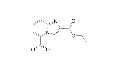 Imidazo[1,2-a]pyridine-2,5-dicarboxylic acid 2-ethyl 5-methyl diester