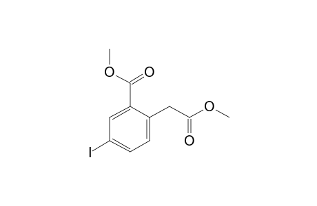 Methyl 2-(methoxycarbonylmethyl)-5-iodobenzoate