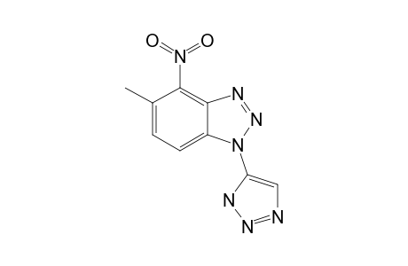 4-[(4-NITRO-5-METHYL)-BENZOTRIAZOL-1-YL]-1,2,3-TRIAZOLE