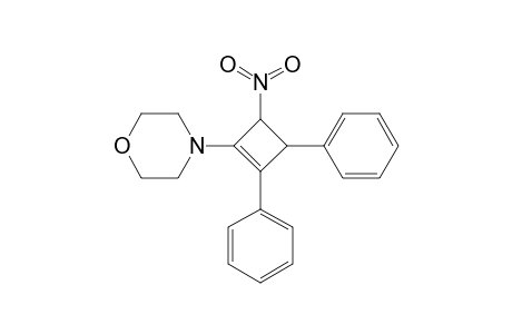 4-(TRANS-4-NITRO-2,3-DIPHENYL-1-CYCLOBUTEN-1-YL)-MORPHOLINE