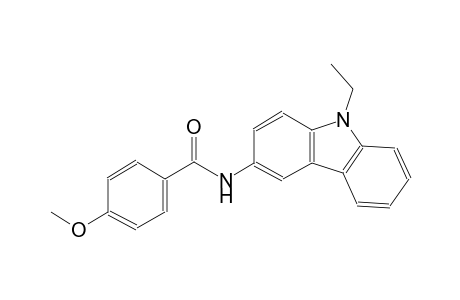 benzamide, N-(9-ethyl-9H-carbazol-3-yl)-4-methoxy-