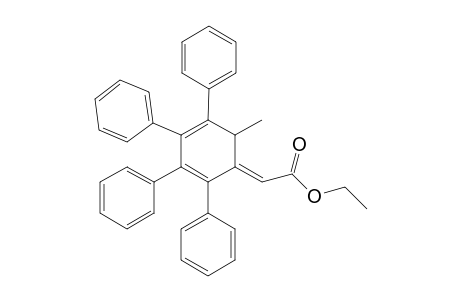 2,3,4,5-Tetraphenyl-1-ethoxycarbomethylene-6-methylcyclohexadiene
