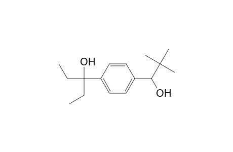 3-[4-(2,2-Dimethyl-1-hydroxypropyl)phenyl]-3-pentanol