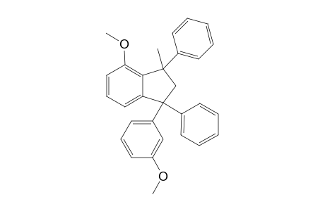 1-(m-Anisyl)-4-methoxy-3-methyl-cis-1,3-diphenylndane