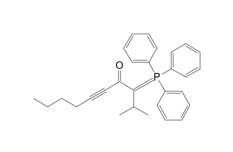 2-Methyl-3-triphenylphosphoraylidenedec-5-yn-4-one