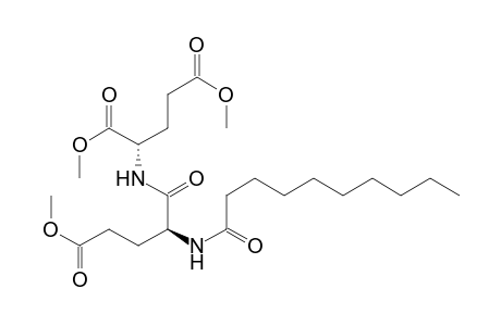 L-Glutamic acid, N-(N-decanoyl-L-.alpha.-glutamyl)-, trimethyl ester