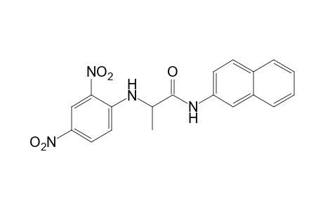 L-2-(2,4-dinitroanilino)-N-2-naphthylpropionamide