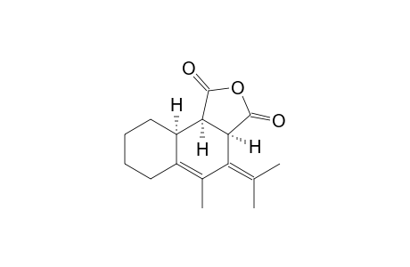 (3aR,9aS,9bR)-4-isopropylidene-5-methyl-6,7,8,9,9a,9b-hexahydro-3aH-benzo[e]isobenzofuran-1,3-dione