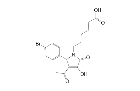 6-[3-acetyl-2-(4-bromophenyl)-4-hydroxy-5-oxo-2,5-dihydro-1H-pyrrol-1-yl]hexanoic acid