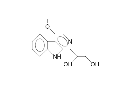 1-(1,2-Dihydroxy-ethyl)-4-methoxy-B-carboline