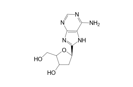 (1R)-1-c-(6'-amino-7'H-purin-8'-yl)-1,4-anhydro-2-deoxy-c-threo-pentitol