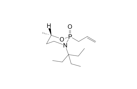 (S)-(2u,6l)-3-(1,1-Diethylpropyl)-6-methyl-2-(propenyl)-1,3,2-oxazaphosphorinane 2-Oxide