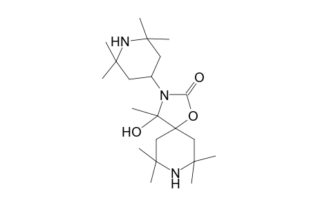 4-Hydroxy-4,7,7,9,9-pentamethyl-3-(2,2,6,6-tetramethyl-4-piperidinyl)-1-oxa-3,8-diazaspiro[4.5]decan-2-one