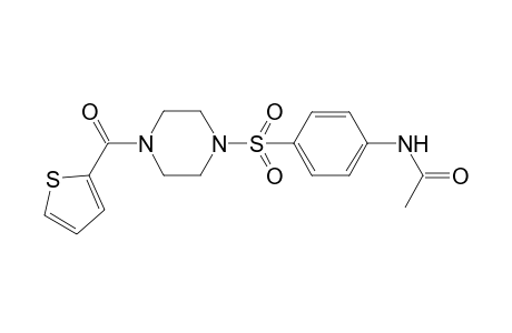N-[4-(4-thiophen-2-ylcarbonylpiperazin-1-yl)sulfonylphenyl]ethanamide