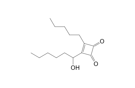 1-(1-Hydroxyhexyl)-2-pentylcyclobutene-3,4-dione