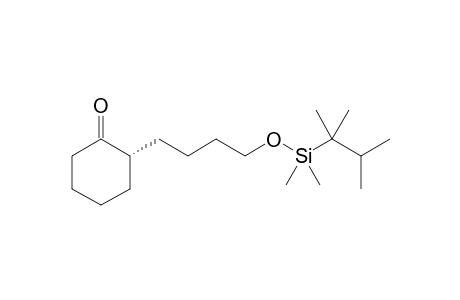 (S)-2-[4-[(1,1,2-trimethylpropyl)dimethylsiloxy]butyl]cyclohexanone