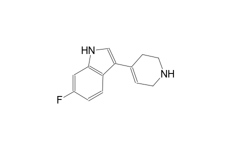 1H-indole, 6-fluoro-3-(1,2,3,6-tetrahydro-4-pyridinyl)-