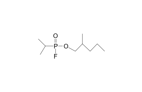 2-Methylpentyl isopropylphosphonofluoridoate