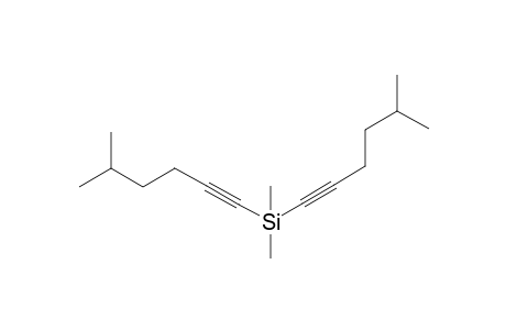 Dimethyl bis(5-methyl-1-hexynyl)silane