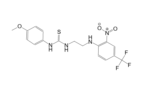thiourea, N-(4-methoxyphenyl)-N'-[2-[[2-nitro-4-(trifluoromethyl)phenyl]amino]ethyl]-