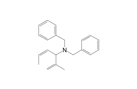 cis-3-(N,N-Dibenzylamino)-2-methylhexa-1,4-diene