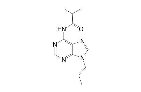 N6-(2-Methylpropionyl)-9-popyladenine
